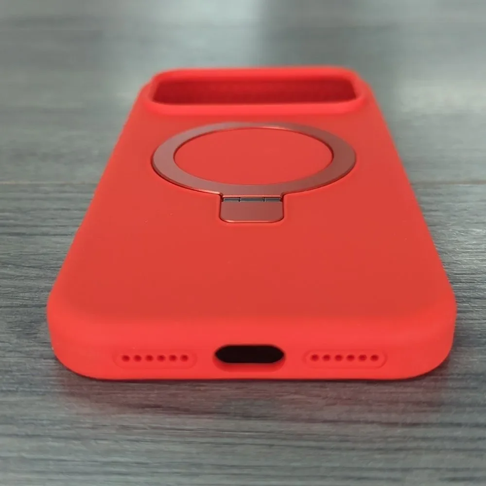 iPhone 17 Pro Max Red Stand Case